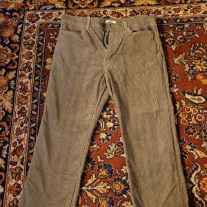 Uniqlo Brown Corduroy Men's Pants 32 Inch